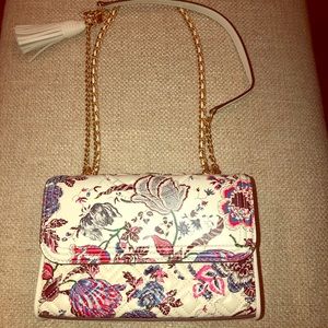 TORY BURCH FLORAL CROSSBODY